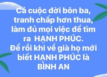 HẠNH PHÚC ! THÌ RA EM Ở ĐÂY