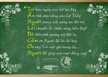 KÍNH TRI ÂN NGÀY NHÀ GIÁO 20/11