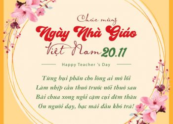 BIẾT ƠN NHỮNG NGƯỜI THẦY CÔ TRONG ĐỜI