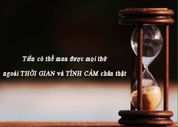 BÀI HỌC VỀ THỜI GIAN