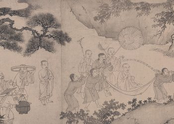 BỨC TRANH TRÚC LÂM ĐẠI SĨ XUẤT SƠN ĐỒ | Bức họa triệu đô