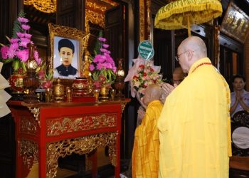 Lễ tưởng niệm 55 năm ngày mất của cư sĩ Tâm Minh – Lê Đình Thám tại tổ đình Tường Vân (Huế)