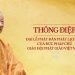 Thông điệp Đại lễ Phật đản Phật lịch 2568 của Đức Pháp chủ Giáo hội Phật giáo Việt Nam