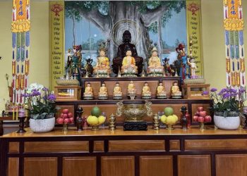 Ngày mùng 1/9al tại đạo tràng Tự Tâm