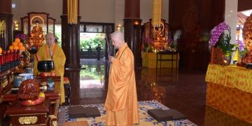 Lễ khai đàn kỳ siêu các anh hùng, liệt sĩ trong khuôn khổ Đại lễ Vesak 2025